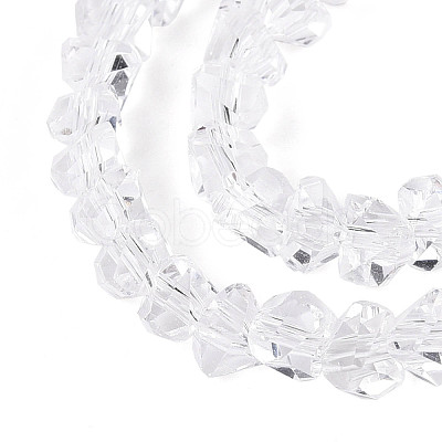 Transparent Glass Beads Strands GLAA-N018-4mm-09-1