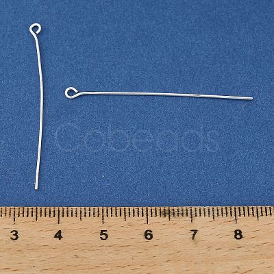 Brass Eye Pins KK-H258-08D-S-1