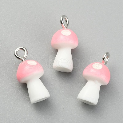 Opaque Resin Pendants RESI-CJC0012-16A-1