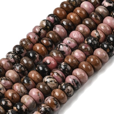 Natural Rhodonite Beads Strands G-A280-A21-02-1