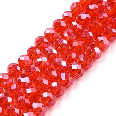 Electroplate Glass Beads Strands LS-EGLA-A034-T2mm-A27-1