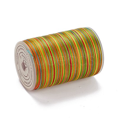 Round Waxed Polyester Thread String YC-D004-02A-128-1