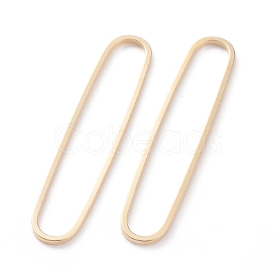 Brass Linking Rings KK-Y003-04G-G-1
