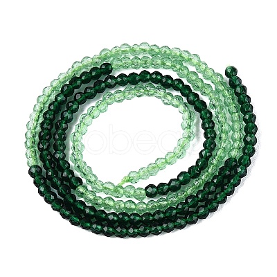 Transparent Glass Beads Strands GLAA-N074-01A-08-1