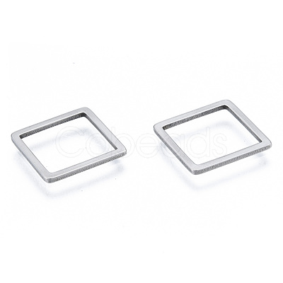 Non-Tarnish 201 Stainless Steel Linking Rings STAS-N090-T01-1-1