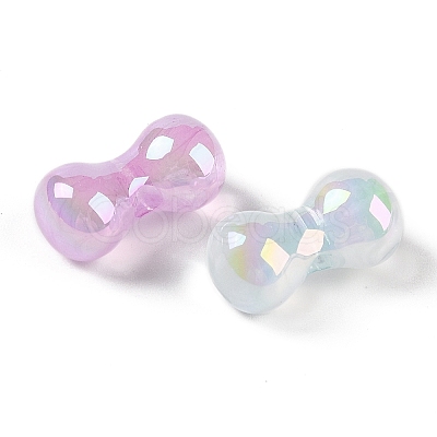 Opaque Acrylic Beads OACR-G035-04-1