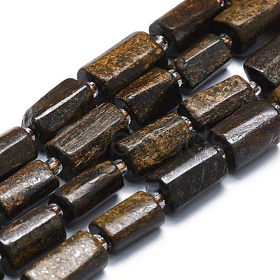 Natural Bronzite Beads Strands G-K245-I06-01-1