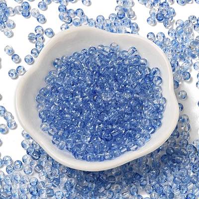 Transparent Colours Glass Round Beads SEED-F006-05A-06-1