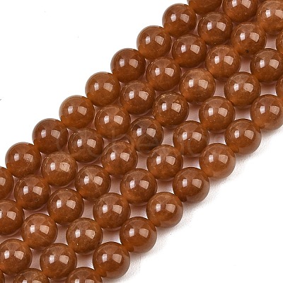 Dyed Natural White Jade Beads Strands GG-CBAD029-A04-8mm-1