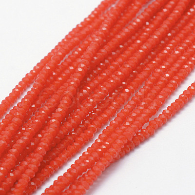 Opaque Glass Beads Strands LS-EGLA-J144-NB03-1
