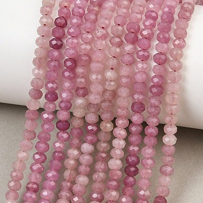 Dyed Natural Whie Jade Beads Strands GG-CBAF9EE-A29-3x4mm-1