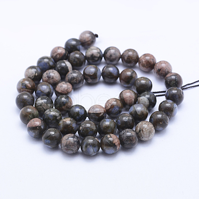 Natural Gemstone Beads Strands G-F531-4mm-P-1