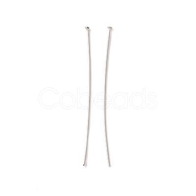 Brass Flat Head Pins KK-WH0058-03D-P-1