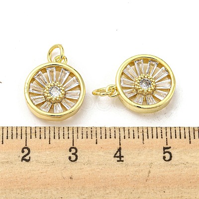 Brass with Cubic Zirconia Pendant FIND-Z023-13G-1