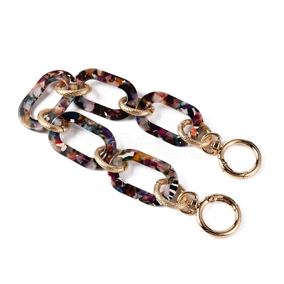 Resin Cable Chain Bag Straps DIY-WH0283-91-1