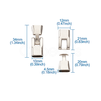 Alloy Snap Lock Clasps LS-PALLOY-TAC0009-24P-1