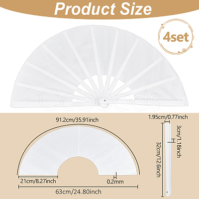 Cloth Hand Held Fan DIY-WH0579-95A-1