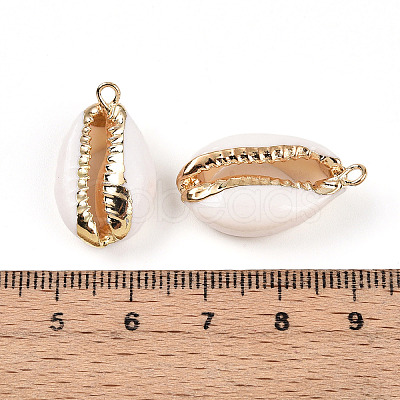 Cowrie Shell Pendants SSHEL-S258-01A-1