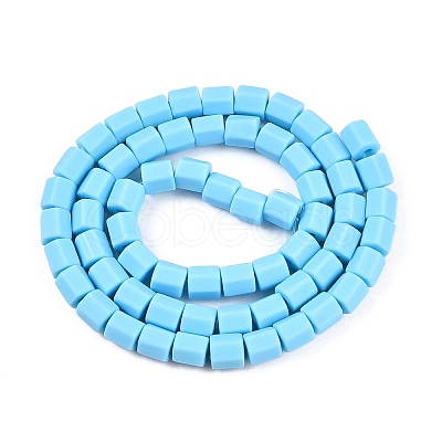 Handmade Polymer Clay Beads Strands CLAY-T021-02N-1