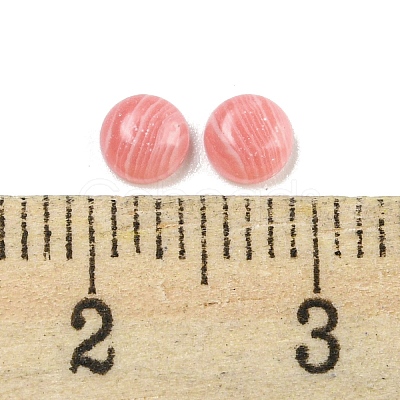 Synthetic Rhodochrosite Cabochons G-H309-03-01-1
