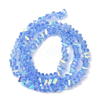 Transparent Glass Beads Strands EGLA-P061-04A-AB01-1