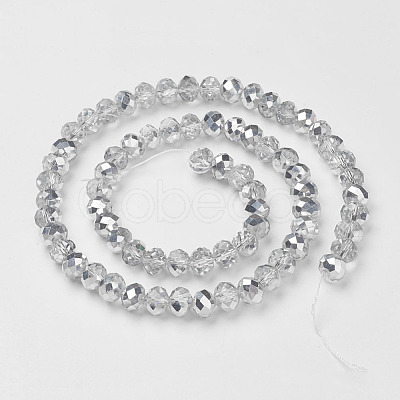 Electroplate Glass Bead Strands LS-GR10MMY-07S-1