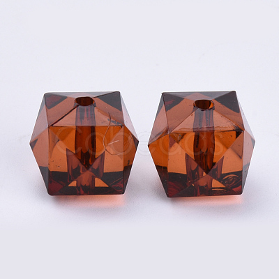Transparent Acrylic Beads X-TACR-Q259-8mm-V60-1