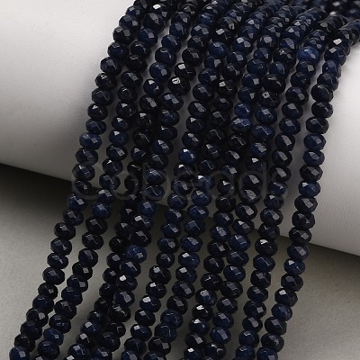 Dyed Natural White Jade Beads Strands GG-CBAF9EE-A14-3x4mm-1