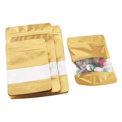 18Pcs 3 Styles PE Resealable Bags with Window OPP-TAD0001-01A-1