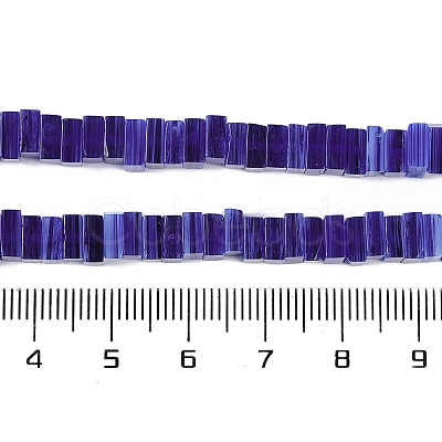 Handmade Lampwork Beads Strands LAMP-Q037-02B-07-1