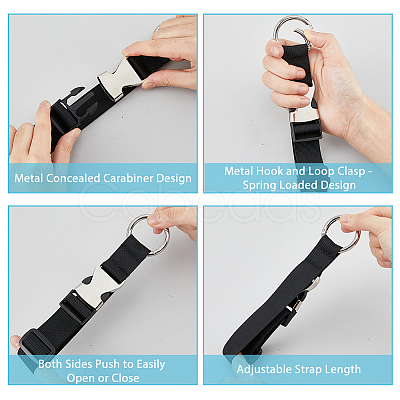 Nylon Adjustable Bag Luggage Straps FIND-WH0418-47P-1