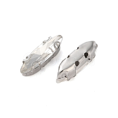 Horse Eye Sew on Rhinestone RGLA-L028-08E-01-1