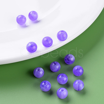 Acrylic Beads MACR-S375-001B-04-1