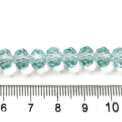Transparent Baking Paint Glass Beads X1-DGLA-A034-T8mm-D01-1