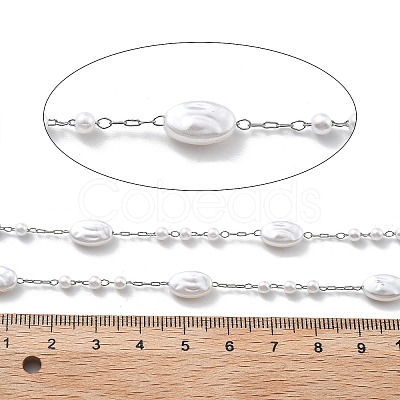 Handmade 304 Stainless Steel Chains CHS-K020-06P-1