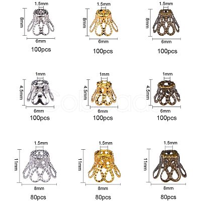 Iron Bead Caps IFIN-PH0024-07-1