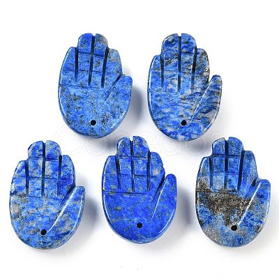 Natural Lapis Lazuli Pendants G-K359-03H-1