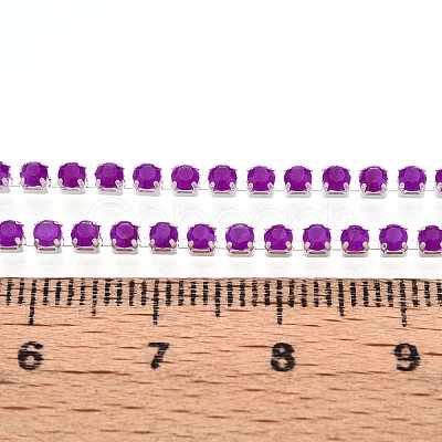 Iron Rhinestone Cup Chains CH-T006-01A-04-1