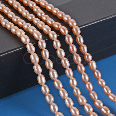 Natural Cultured Freshwater Pearl Beads Strands PEAR-N012-02C-1
