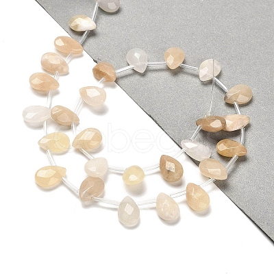 Natural Pink Aventurine Beads Strands G-Q167-A06-01A-1