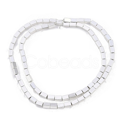 Electroplated Synthetic Non-magnetic Hematite Beads Strands G-C156-01S-1