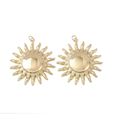 Brass Pendants KK-C143-38B-G-1