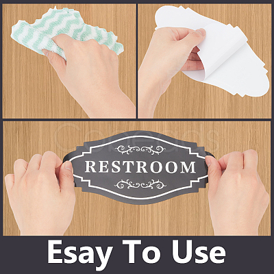 PVC Self-adhesive Sign Label Paper DIY-CP0013-68-1