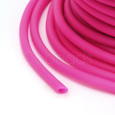 Hollow Pipe PVC Tubular Synthetic Rubber Cord RCOR-R007-4mm-11-1