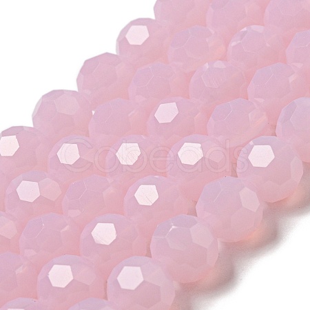 Imitation Jade Glass Beads Stands EGLA-A035-J10mm-D02-1