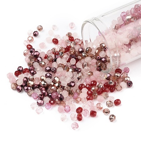 Fire-Polished Czech Glass Beads LAMP-O017-151-RM3-1