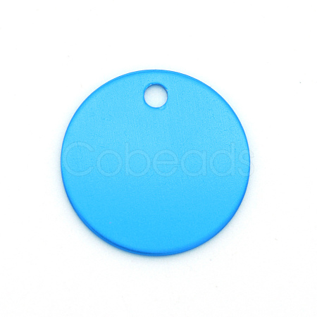 Colored Aluminum Pendants ALUM-S018-JA633-6-1