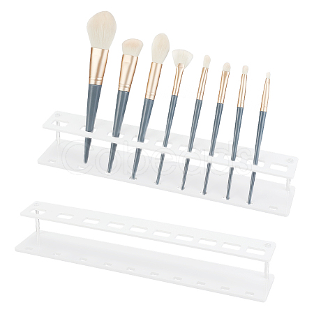 Acrylic Makeup Brush Organizer Display Stand MRMJ-WH0070-77P-1