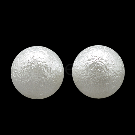 Imitation Pearl Acrylic Beads ACRP-R008-3mm-01-1