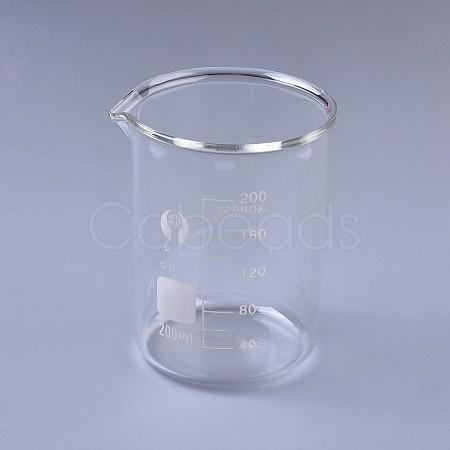 Glass Beaker Measuring Cups TOOL-WH0079-52F-1